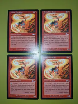 Ghitu Fire-Eater x4 Urza's Legacy 4x Playset Magic the Gathering MTG - Image 1