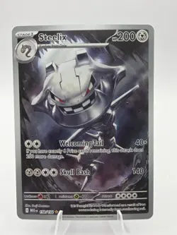 Pokemon TCG English Steelix 150/132 Mega Evolution - Near Mint Condition - Image 1
