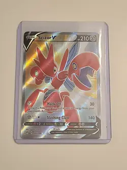 Scizor V Full Art Rare - 183/189 Darkness Ablaze - Pokemon TCG - Mint/NM - Image 1