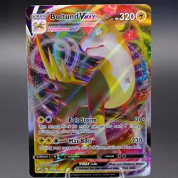 Boltund VMAX 104/264 Ultra Rare SWSH08: Fusion Strike Pokemon TCG NM - Image 1