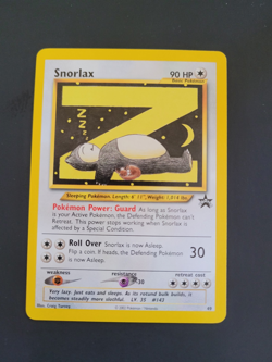 Snorlax Z 49 - Pokemon Wizards Black Star Promo Card NM z4 - Image 1