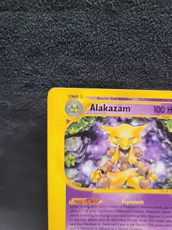 Alakazam 33/165 Expedition Base Set Rare E-Reader Regular Non Holo Pokemon - Image 2