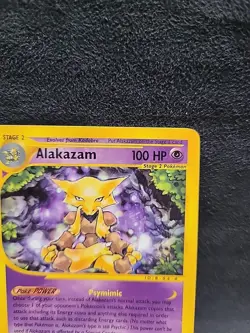 Alakazam 33/165 Expedition Base Set Rare E-Reader Regular Non Holo Pokemon - Image 3