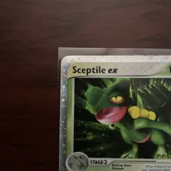 Pokemon Sceptile EX TCG Holographic Card Team Magma vs Team Aqua 93/95 DMG - Image 4