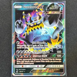 Guzzlord GX - 63/111 - Ultra Rare - Crimson Invasion - Pokemon Card - NM/M - Image 1