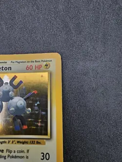 ⚡ Pokemon TCG Magneton 9/102 - Base Set Holo WOTC - Moderate Play (MP) ⚡ - Image 5