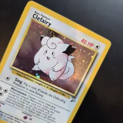 Pokemon Card - Clefairy 6/130 Base Set 2 Holo Rare WOTC - Image 2