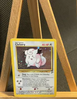 Clefairy - 6/130 - Pokemon Base Set 2 Holo Rare Card WOTC LP - Image 1