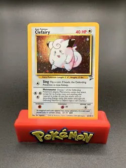 Clefairy - 6/130 - Pokemon Base Set 2 Holo Rare Card WOTC LP+ - Image 1