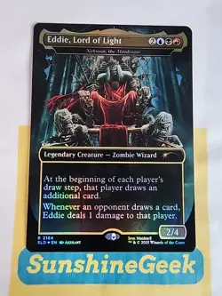 Eddie, Lord of Light - Nekusar, the Mindrazer (Rainbow Foil) Secret Lair Drop... - Image 1