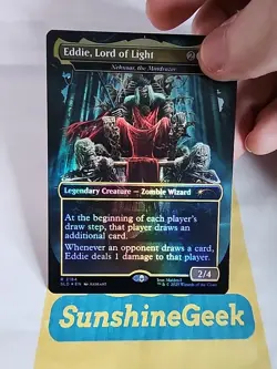 Eddie, Lord of Light - Nekusar, the Mindrazer (Rainbow Foil) Secret Lair Drop... - Image 2
