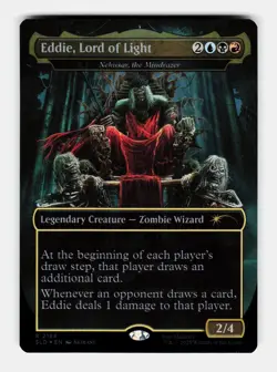 MTG: Eddie, Lord of Light - Nekusar, the Mindrazer (Rainbow Foil) | Secret Lair - Image 1
