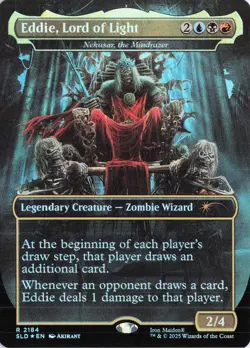 Eddie, Lord of Light - Nekusar, the Mindrazer (Rainbow Foil), #2184, SLD, Foil - Image 1