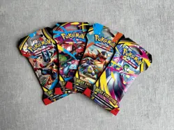 4x Mega Evolution Sleeved Booster Packs - Full Art Set Pokemon TCG NEW SEALED - Image 4