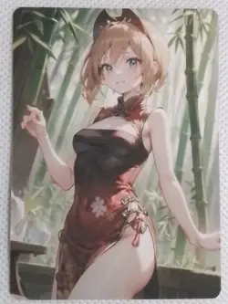 Irida Pokemon Lewd Anime Doujin Waifu Double Sided Card AGC CCG - Image 1