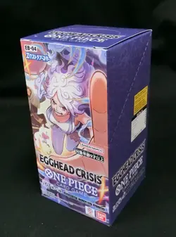 One Piece Card Game Extra Booster Egghead Crisis EB-04 Sealed Box Japanese - Image 2