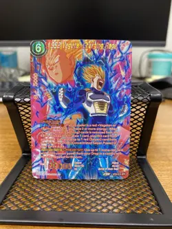SS2 Vegeta Charging Rage BT24-013 SPR Beyond Generations Dragon Ball Super Card - Image 1