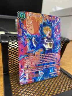 SS2 Vegeta Charging Rage BT24-013 SPR Beyond Generations Dragon Ball Super Card - Image 3