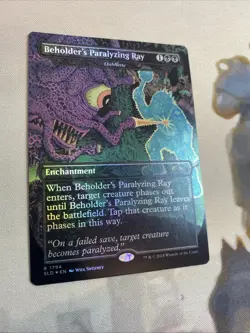 Beholder's Paralyzing Ray - Oubliette (Rainbow Foil) [Secret Lair Drop Series] M - Image 3