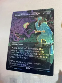 Beholder's Paralyzing Ray - Oubliette (Rainbow Foil) [Secret Lair Drop Series] M - Image 4