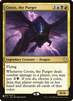 [MTG] Crosis, the Purger (C17-168) (PLST) NM - Image 1