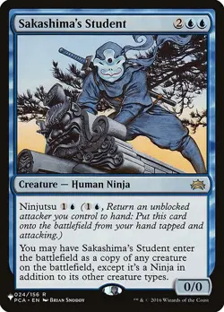 [MTG] Sakashima's Student (PCA-24) (PLST) NM - Image 1