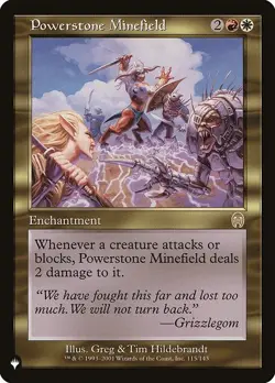[MTG] Powerstone Minefield (APC-115) (PLST) NM - Image 1