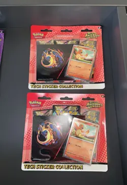 LOT OF (4) Pokemon Mega Evolution Ascended Heroes Tech Sticker Collection NEW - Image 2