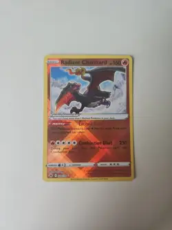 Pokemon TCG Radiant Charizard Crown Zenith Holo Card 020/159 Rare NM Condition - Image 1