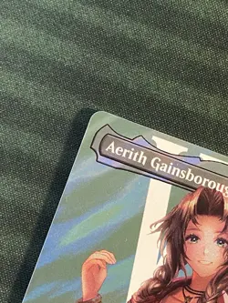 Aerith Gainsborough Borderless Surge Foil R 0519 Final Fantasy FIN MTG NM - Image 4