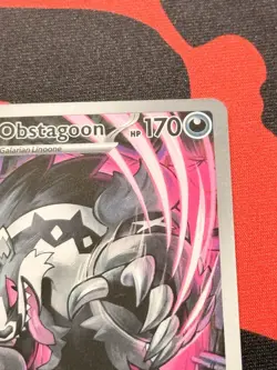 245/217 Galarian Obstagoon Illustration Rare Pokemon Ascended Heroes English NM - Image 4