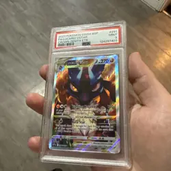 PSA 9 Lucario Vstar 291 Pokemon Swsh Black Star Promo 2023 Crown Zenith #1 - Image 1