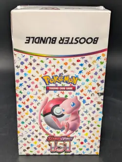 Pokemon 151 Scarlet & Violet SV3.5 Booster Bundle Display Factory Sealed Case - Image 1