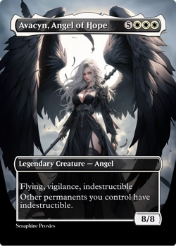 Avacyn, Angel of Hope - High Quality Altered Art Custom Cards - Image 1