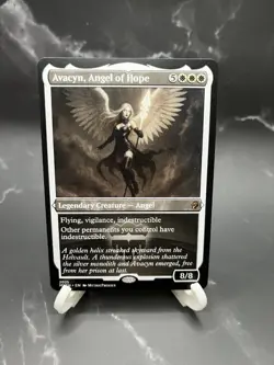 Avacyn, Angel of Hope Etched Style High Quality Altered Art Custom Card - Image 2