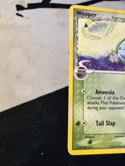 Pokemon TCG Wooper Delta EX Dragon Frontiers Card 71/101 Regular Common - Image 3