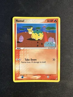 Numel 59/100 Common Reverse Holo EX Crystal Guardians Pokemon Card 2006 - Image 1