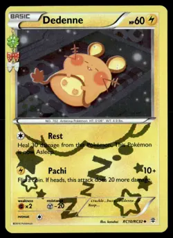 Dedenne Holo Generations: Radiant Collection RC10/RC32 NM Pokemon TCG - Image 1