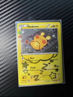 Pokemon TCG Dedenne Uncommon Generations: Radiant Collection RC10/RC32 - NM-Mint - Image 1