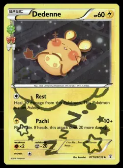 Dedenne Uncommon Holo Generations: Radiant Collection RC10/RC32 NM Pokemon TCG - Image 1