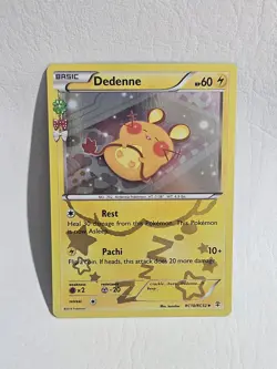 Pokemon Dedenne RC10/RC32 Generations Radiant Collection Holo Pokemon TCG NM-M - Image 1