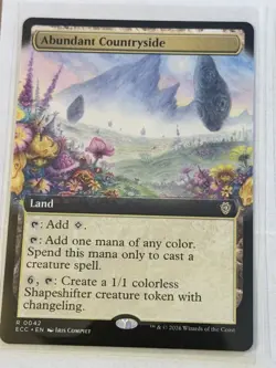 Abundant Countryside Extended Art Lorwyn Eclipsed Commander 42 - Image 1