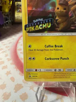 Pokemon 2019 Black Star Promo SM190 DVD Stamped Holo Detective Pikachu Sealed - Image 4