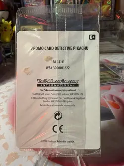 Pokemon 2019 Black Star Promo SM190 DVD Stamped Holo Detective Pikachu Sealed - Image 5