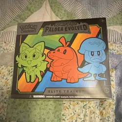 Pokemon Scarlet & Violet Paldea Evolved Elite Trainer Box English 2023 Pikachu . - Image 1