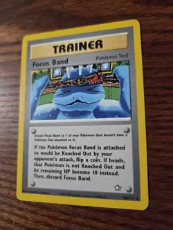 Focus Band 86/111 - Neo Genesis - Pokemon TCG Non Holo - Image 2