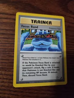 Focus Band 86/111 - Neo Genesis - Pokemon TCG Non Holo - Image 3