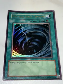 Yugioh Mystical Space Typhoon Unlimited Edition Ultra Rare MRL-047 LP - Image 2