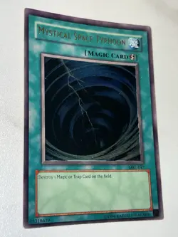 Yugioh Mystical Space Typhoon Unlimited Edition Ultra Rare MRL-047 LP - Image 3