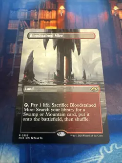 Bloodstained Mire (Borderless) Modern Horizons 3 Regular - Image 1